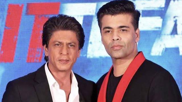 Shah Rukh Khan and Karan Johar 