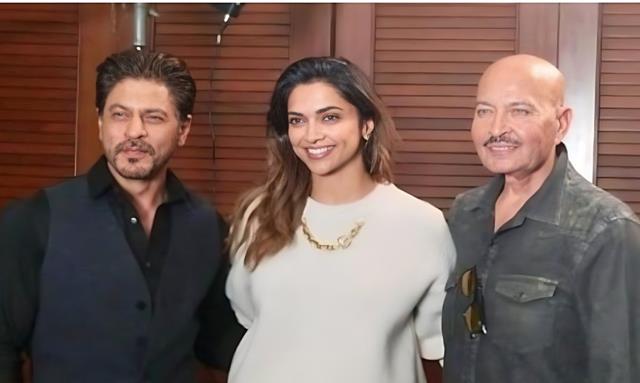 Shah Rukh Khan, Deepika Padukone and Hrithik Roshan