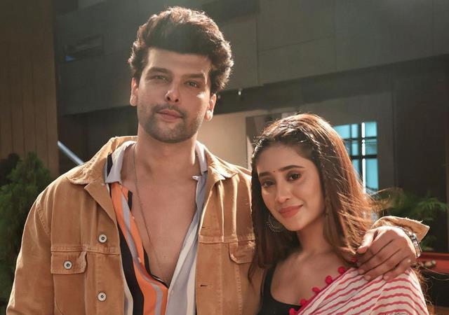 Kushal Tandon and Shivangi Joshi