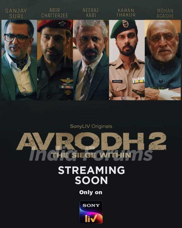 Playing Captian Farooq in Sony liv webseries Avrodh 2