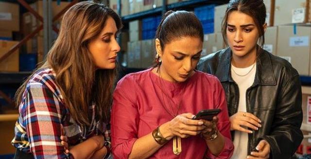 Kriti Sanon shares heartfelt bonding experience with Kareena Kapoor & Tabu on set of 'Crew'