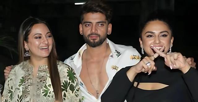 Sonakshi Sinha gives a glimpse of her 'Gossip session' with rumored beau Zaheer Iqbal and her bff