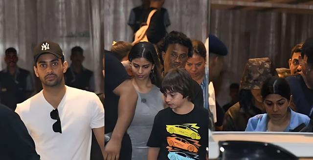 Shah Rukh Khan's IPL outing turns heads with daughter Suhana & her rumored beau Agastya