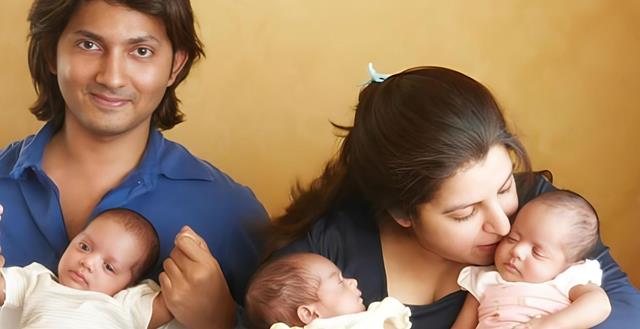 Shirish Kunder, Farah Khan and their kids