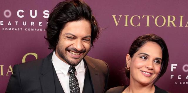 Ali Fazal and Richa Chadha