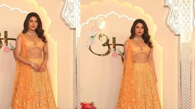 Priyanka Chopra Jonas at Ambani's wedding