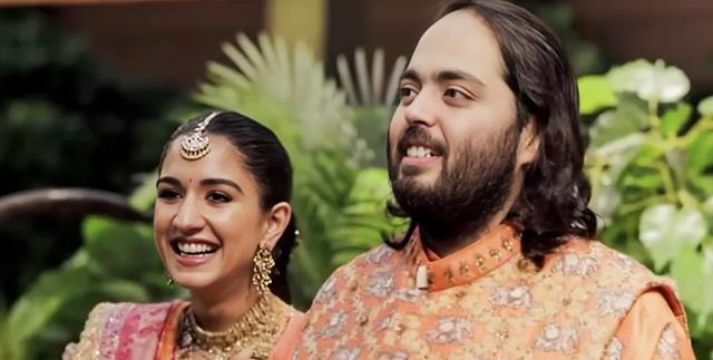 Radhika and Anant Ambani