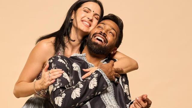 Hardik Pandya and Natasha 