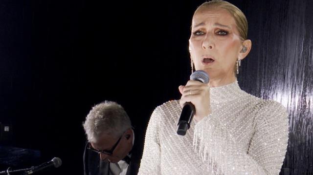 Celine Dion makes a grand comeback to the stage with a powerful performance at the Paris Olympics opening 