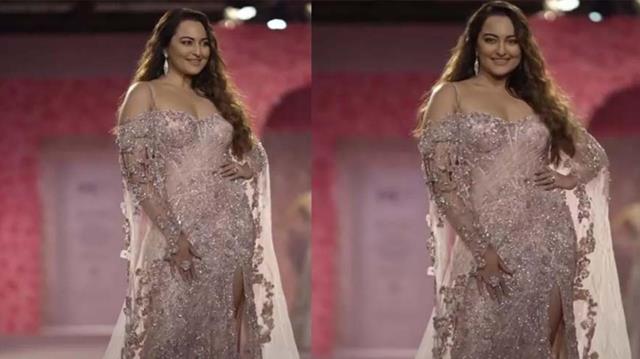 Sonakshi Sinha at India Couture Week 2024