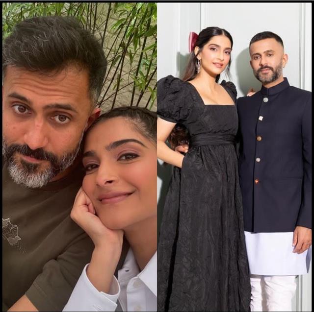 Sonam Kapoor wishes husband Anand Ahuja