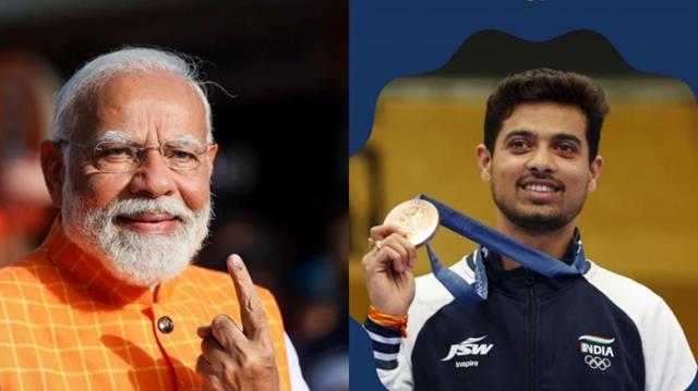 Paris Olympics 2024: PM Narendra Modi, Ranveer-Deepika, Kareena Kapoor, and more congratulate Swapnil Kusale