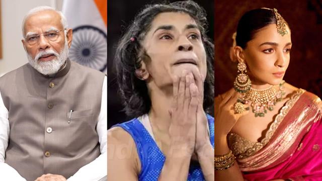 Vinesh Phogat disqualified from Olympics 2024 Finals: PM Narendra Modi, Alia Bhatt, others react