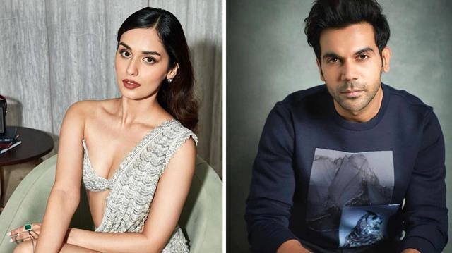 Manushi Chillar and Rajkummar Rao