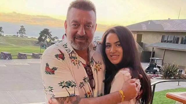 Sanjay Dutt and Trishala