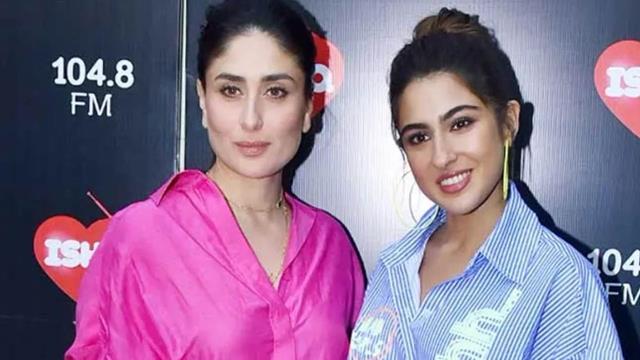 Kareena Kapoor and Sara Ali Khan