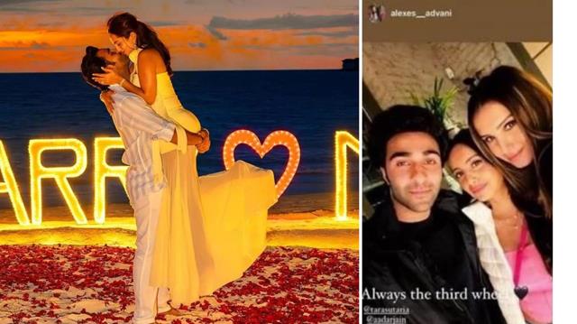 When Alekha Advani casually declared herself the 'Third Wheel' in Aadar Jain and Tara Sutaria's love story