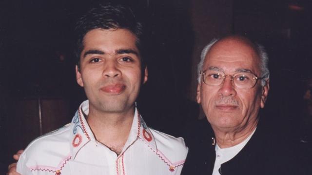 Karan Johar and Yash Johar