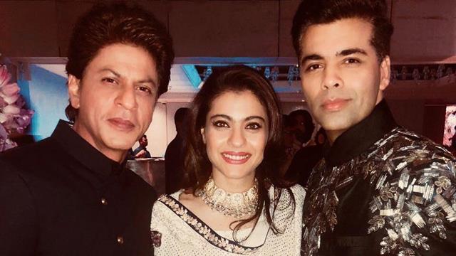 Shah Rukh Khan, Kajol and Karan Johar