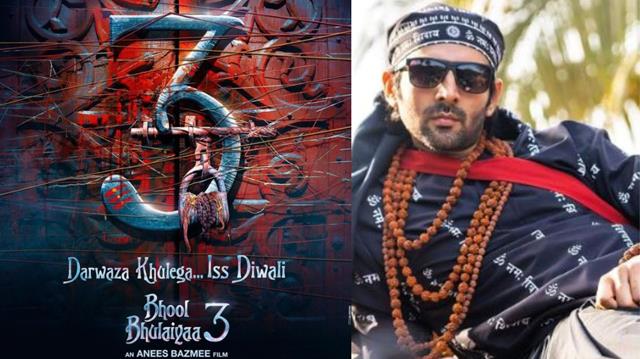 Bhool Bhulaiyaa 3 Kartik Aaryan Drops First Glimpse Of The Horror