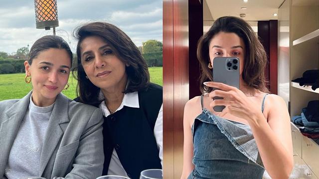 Alia Bhatt and Neetu Kapoor