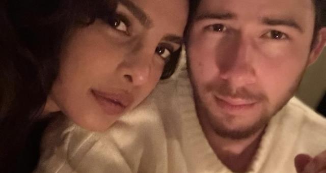 Priyanka Chopra and Nick Jonas Share Cozy Fireside Moment, Exuding Major Date Night Vibes