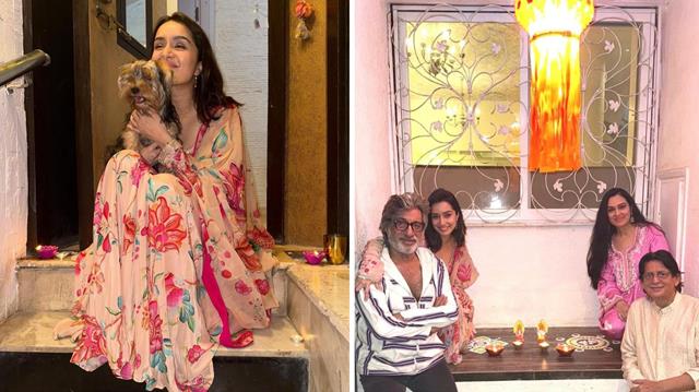 A Sneak Peek into Shraddha Kapoor's 'Happy Diwali' Celebrations