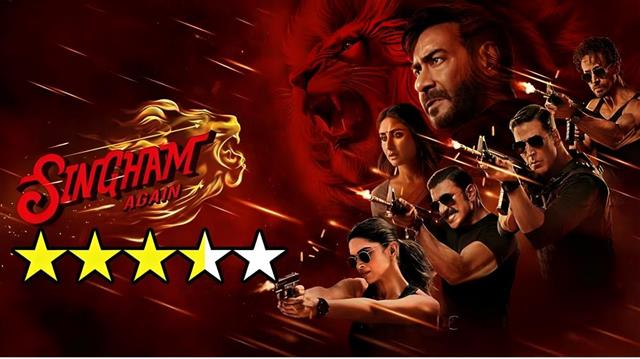 Singham Again: Ajay Devgn’s Action-Packed Cop Universe Returns, Arjun Kapoor and Ranveer Singh Steals the Show