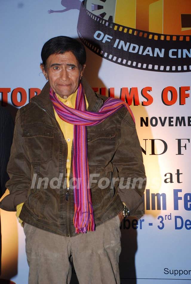 Yesteryears superstar Dev Anand at the launch of Entertainment Society of Goa''s T20 of Indian Cinema at JW Marriot in Mumbai