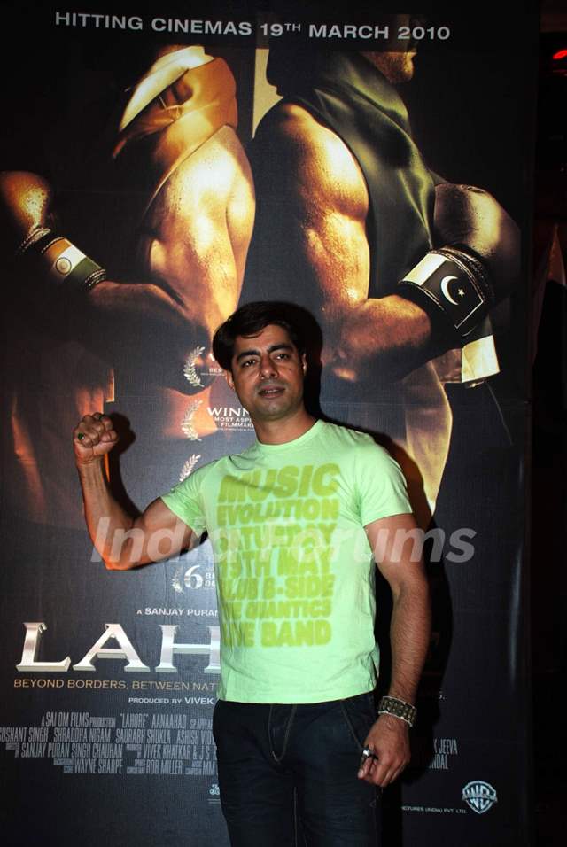 Sushant Singh on the press conference of film &quot;Lahore&quot;