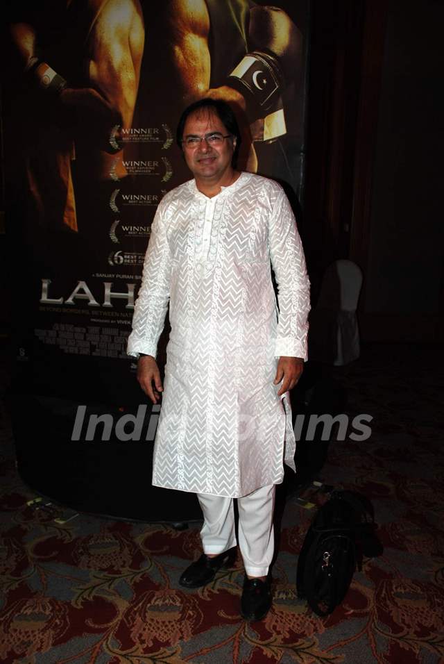 Farooq Shaikh on the press conference of film &quot;Lahore&quot;