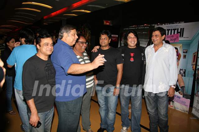 Filmmaker David Dhawan at the special screening of &quot;Thanks Ma&quot; at Cinemax