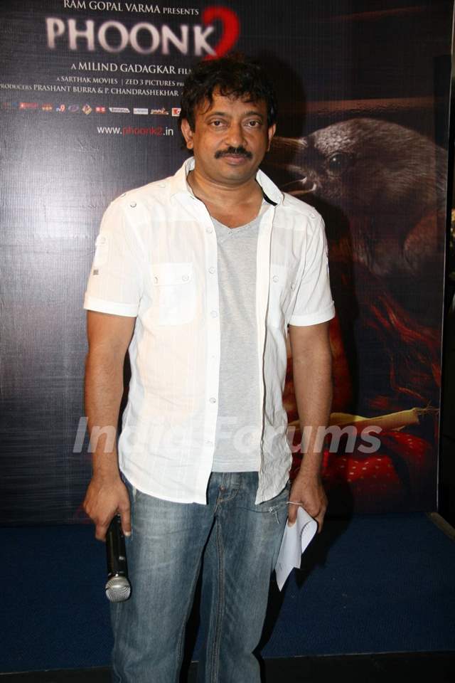 Ram Gopal Verma at Phoonk 2 Contest at Fame