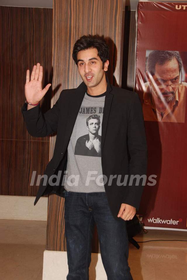 Ranbir Kappor at Raajneeti film success bash at Novotel