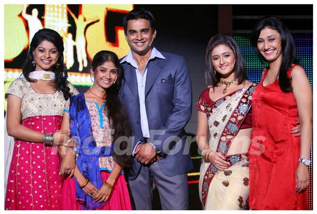 Madhavan with Tv Stars