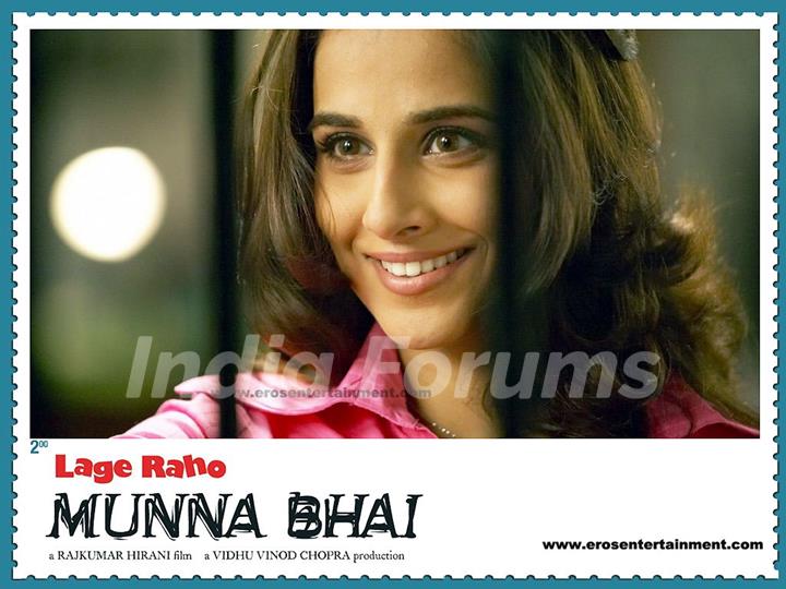 Poster of Lage Raho Munna Bhai featuring Vidya Balan