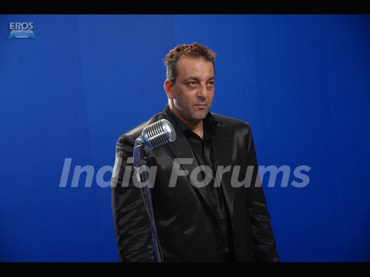 Sanjay Dutt looking angry
