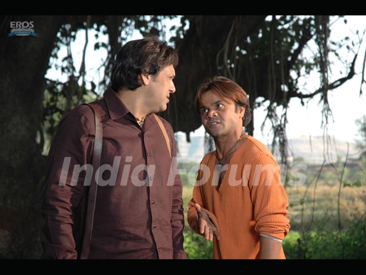 Rajpal Yadav shouting in Govinda