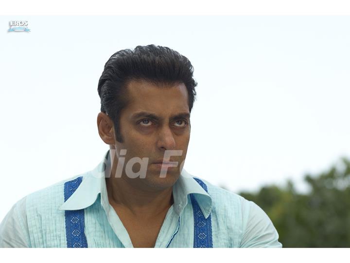 Salman Khan looking angry