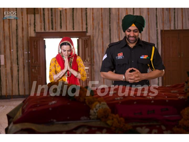 Salman and Preity are praying