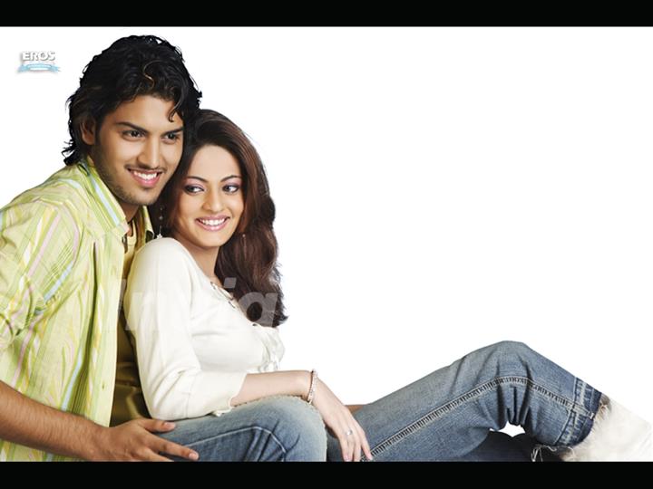 A still image of Kumar Saahil and Sneha Ullal