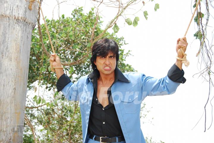 Sonu Sood looking angry