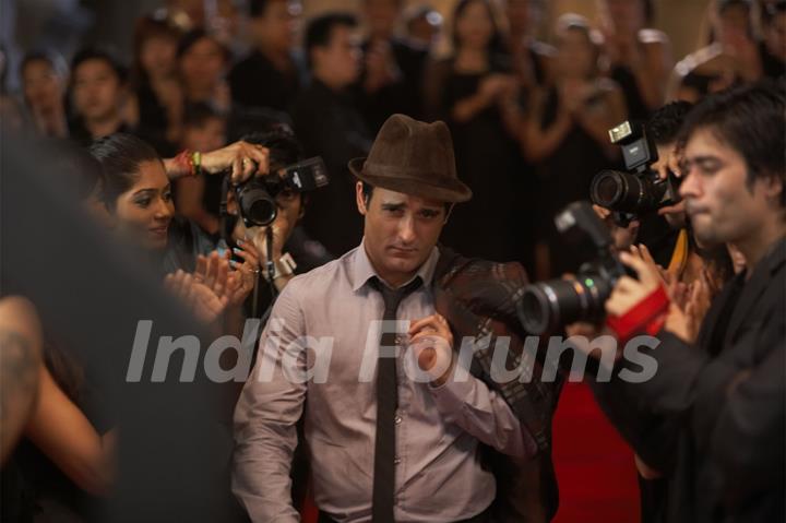 Akshaye Khanna as celebrity in Shortkut