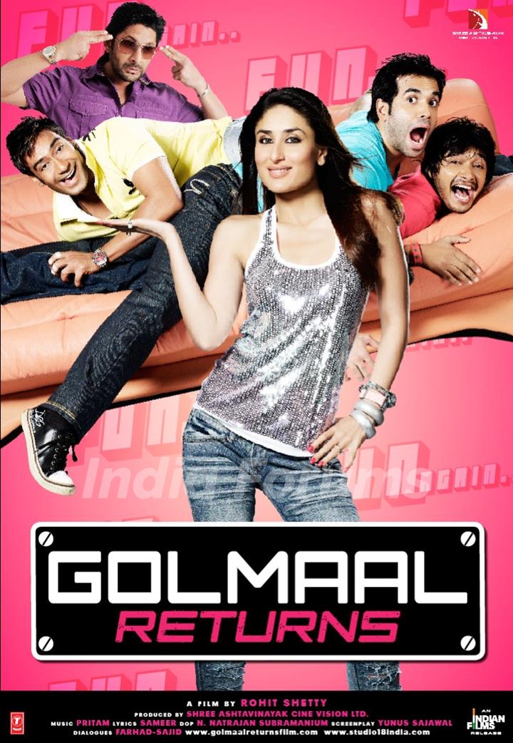 Golmaal Returns movie poster