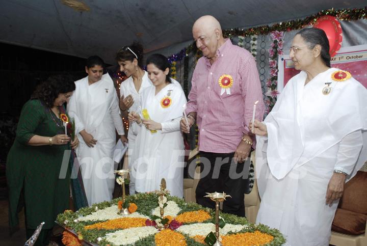 Bhramakumari's World Elders Day with Prem Chopra and Anita Raj at Bandra