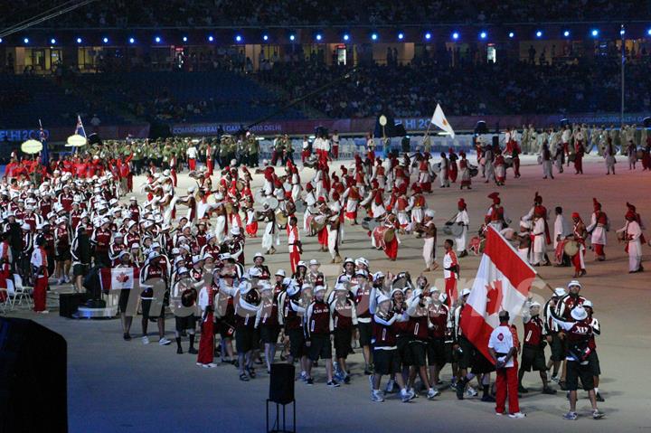 The opening of 19th Commonwealth Games 2010, in New Delhi on Sunday