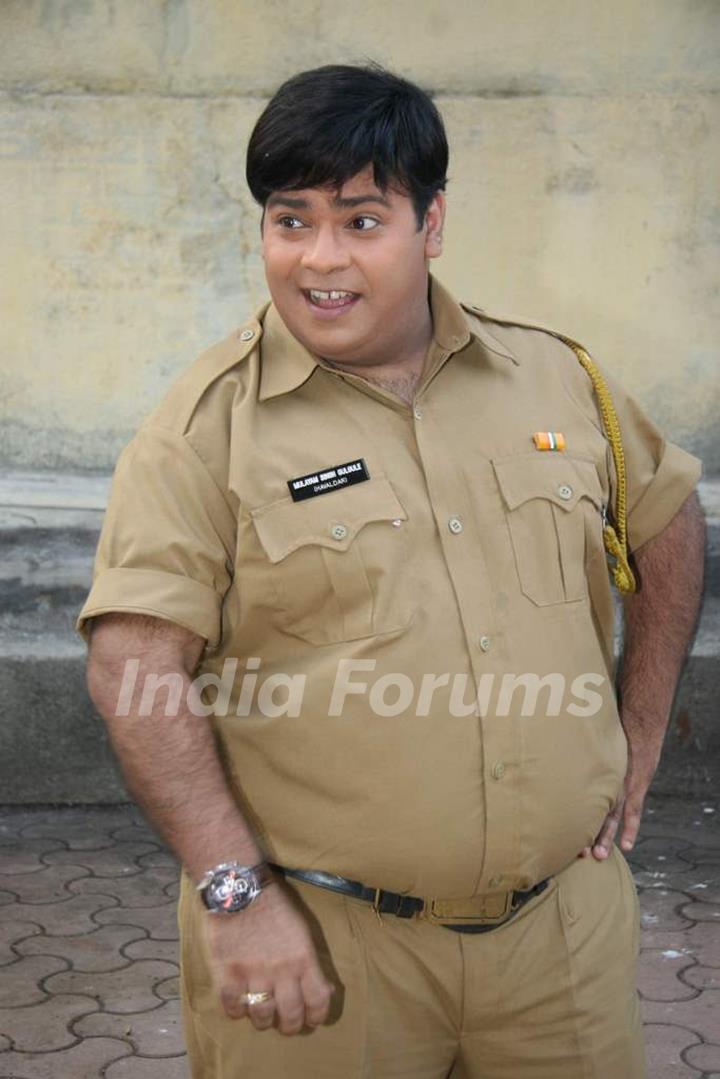 Cast in the sets of Sab Tv serial F.I.R at Goregaon