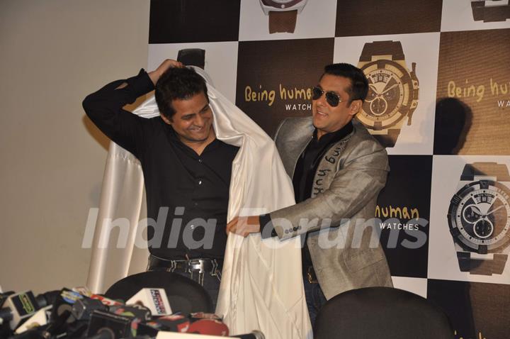 Salman Khan unveils Being Human Limited Edition Watches at Grand Hyatt