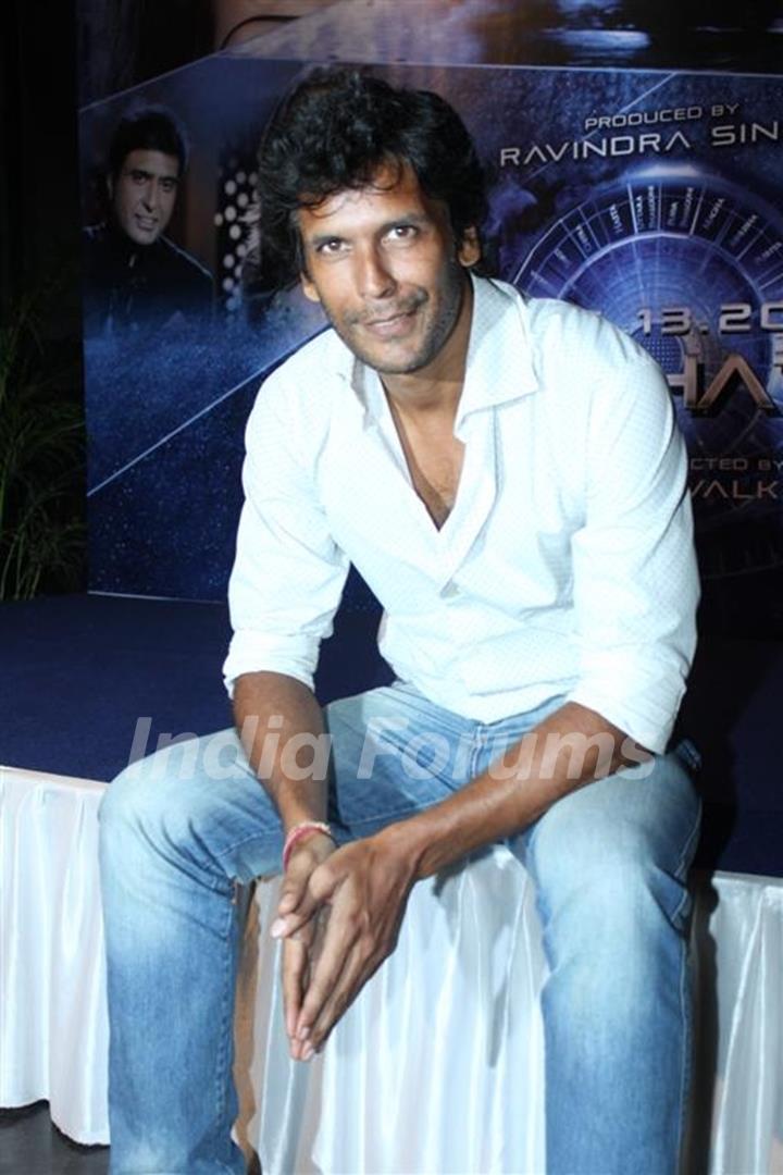 Milind Soman at Music Launch of Movie 27_13.20 Nakshatra at The Ultimate, Mumbai