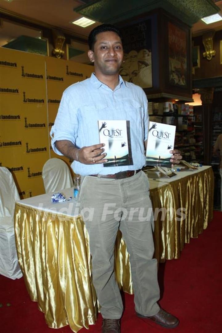 Book launch of 'The Quest for Nothing' at Landmark, Andheri, Mumbai